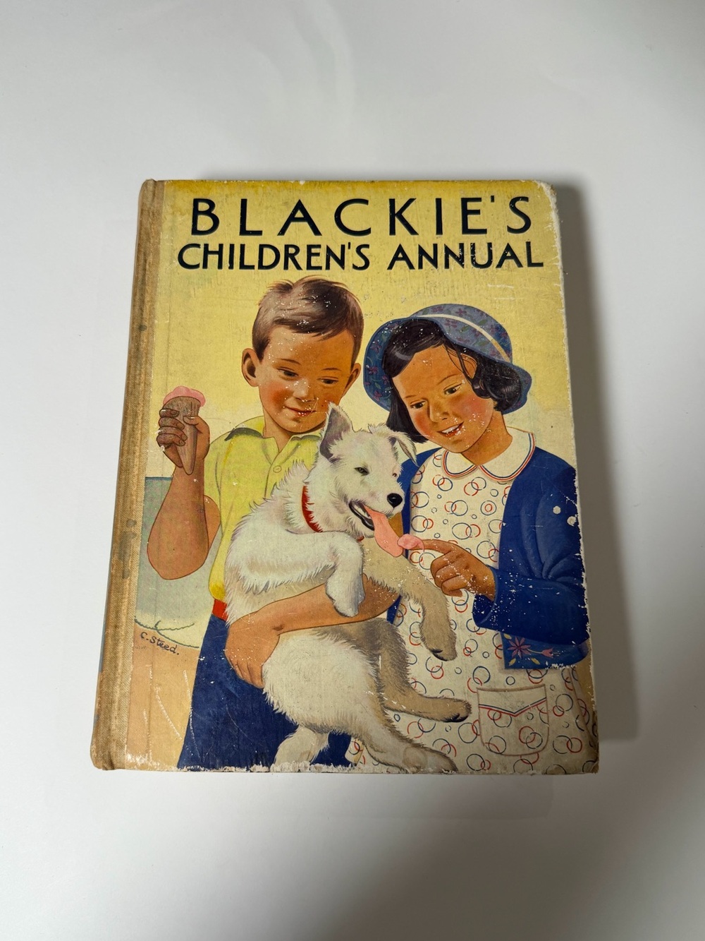 Vintage Blackie's Children's Annual Hardcover Illustrated Storybook